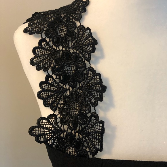 Lulu’s Black Lace Dress S - Picture 7 of 10